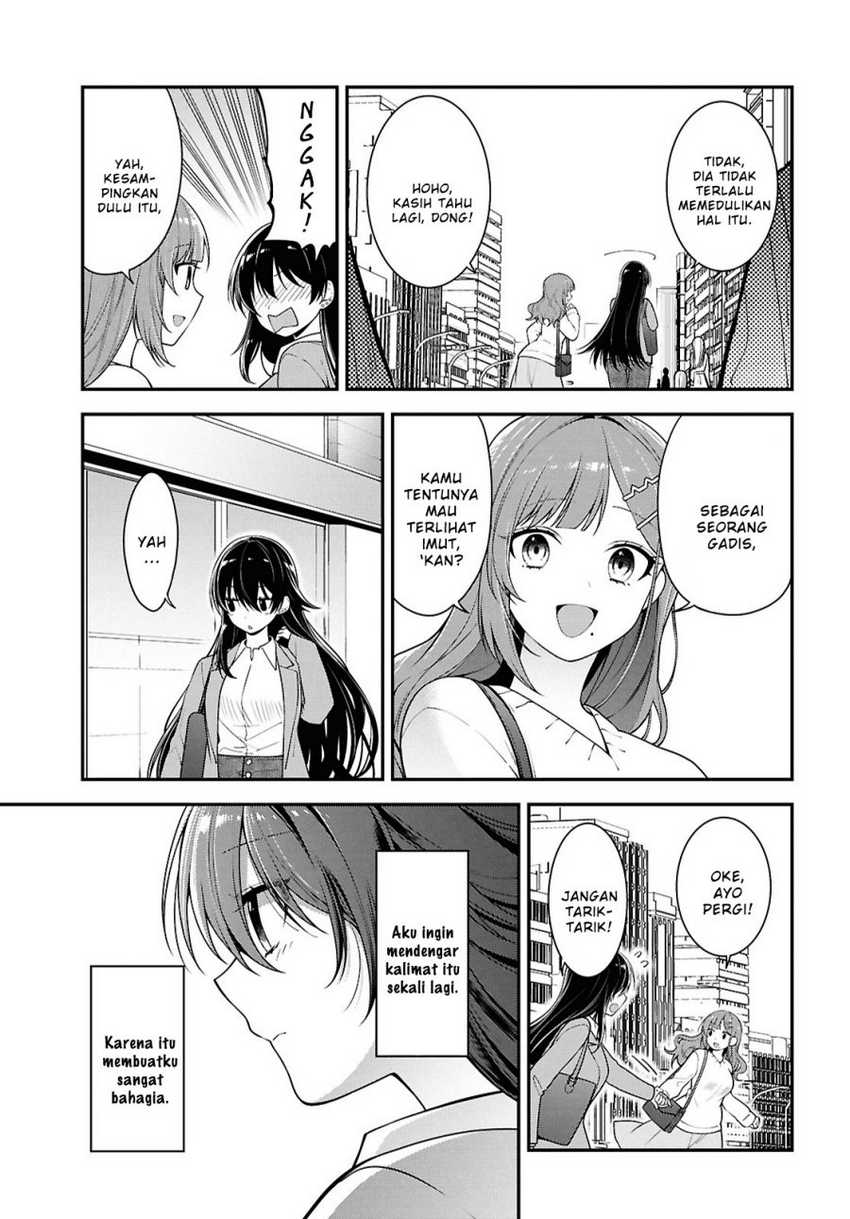 Tonari no Seki no Yankee Shimizu-san ga Kami o Kuroku Sometekita Chapter 5 Gambar 5