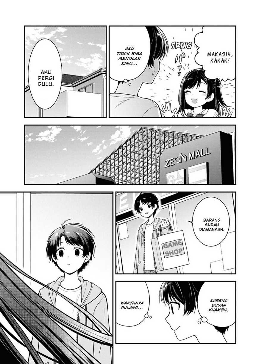 Tonari no Seki no Yankee Shimizu-san ga Kami o Kuroku Sometekita Chapter 5 Gambar 9