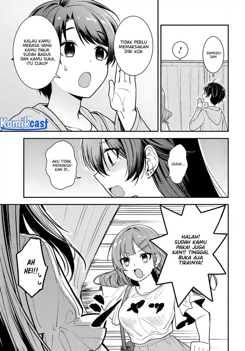 Tonari no Seki no Yankee Shimizu-san ga Kami o Kuroku Sometekita Chapter 6 Gambar 14