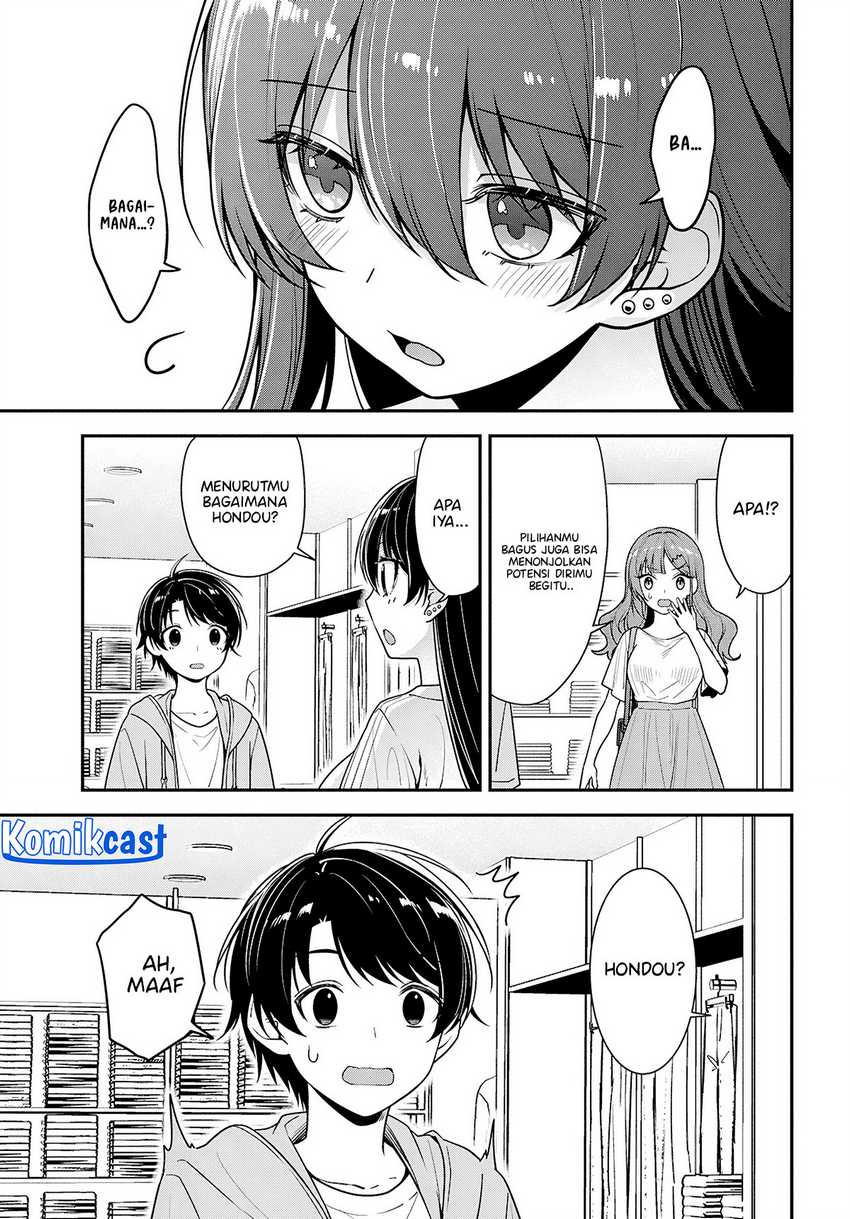 Tonari no Seki no Yankee Shimizu-san ga Kami o Kuroku Sometekita Chapter 6 Gambar 17