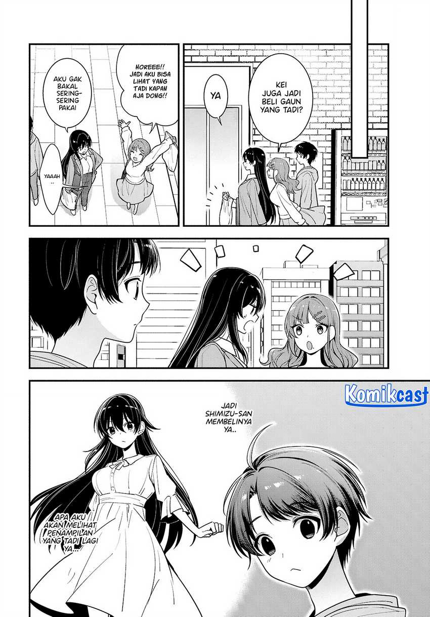 Tonari no Seki no Yankee Shimizu-san ga Kami o Kuroku Sometekita Chapter 6 Gambar 22