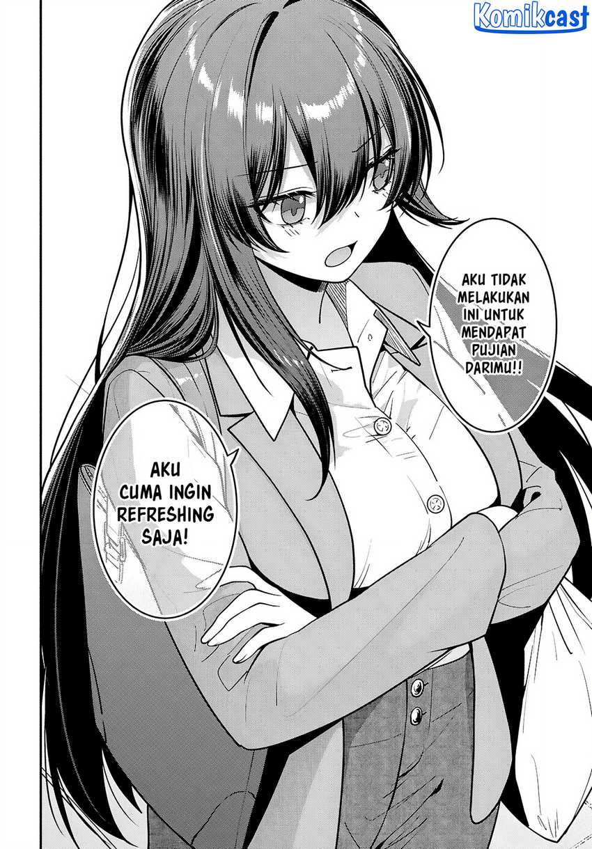 Tonari no Seki no Yankee Shimizu-san ga Kami o Kuroku Sometekita Chapter 6 Gambar 24