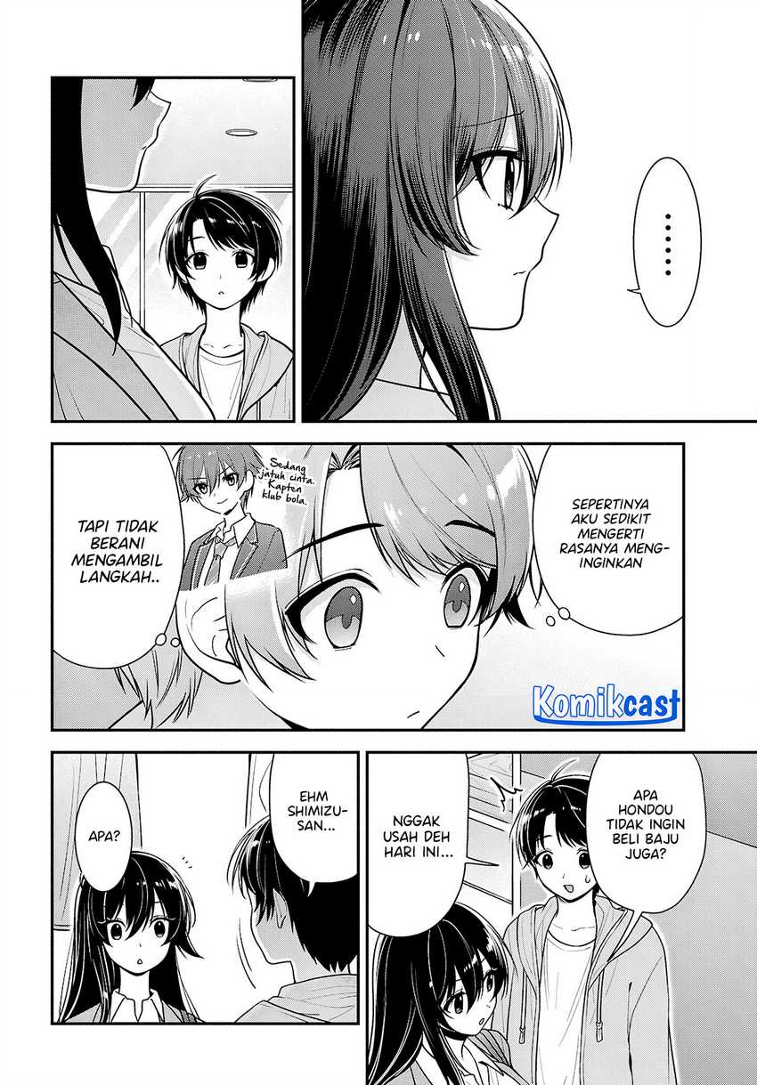 Tonari no Seki no Yankee Shimizu-san ga Kami o Kuroku Sometekita Chapter 6 Gambar 7