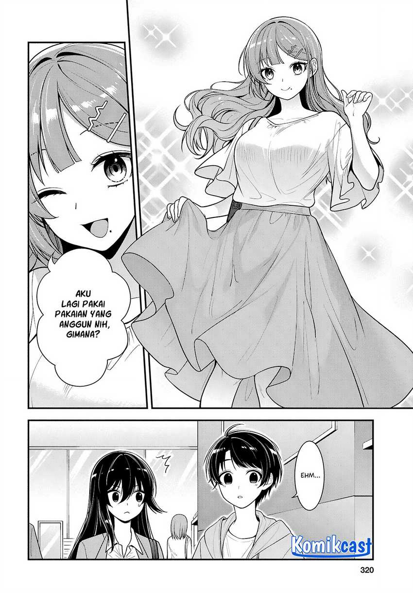 Tonari no Seki no Yankee Shimizu-san ga Kami o Kuroku Sometekita Chapter 6 Gambar 9