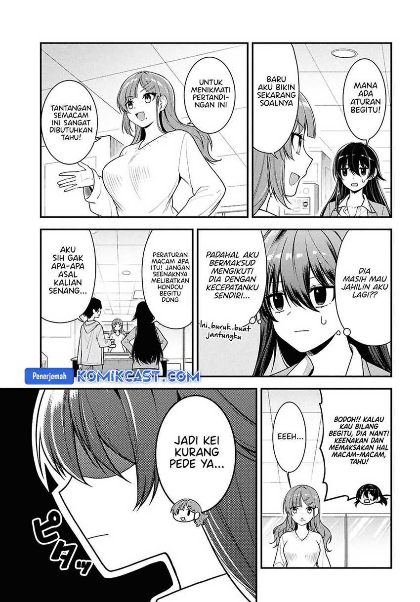 Tonari no Seki no Yankee Shimizu-san ga Kami o Kuroku Sometekita Chapter 7 Gambar 12