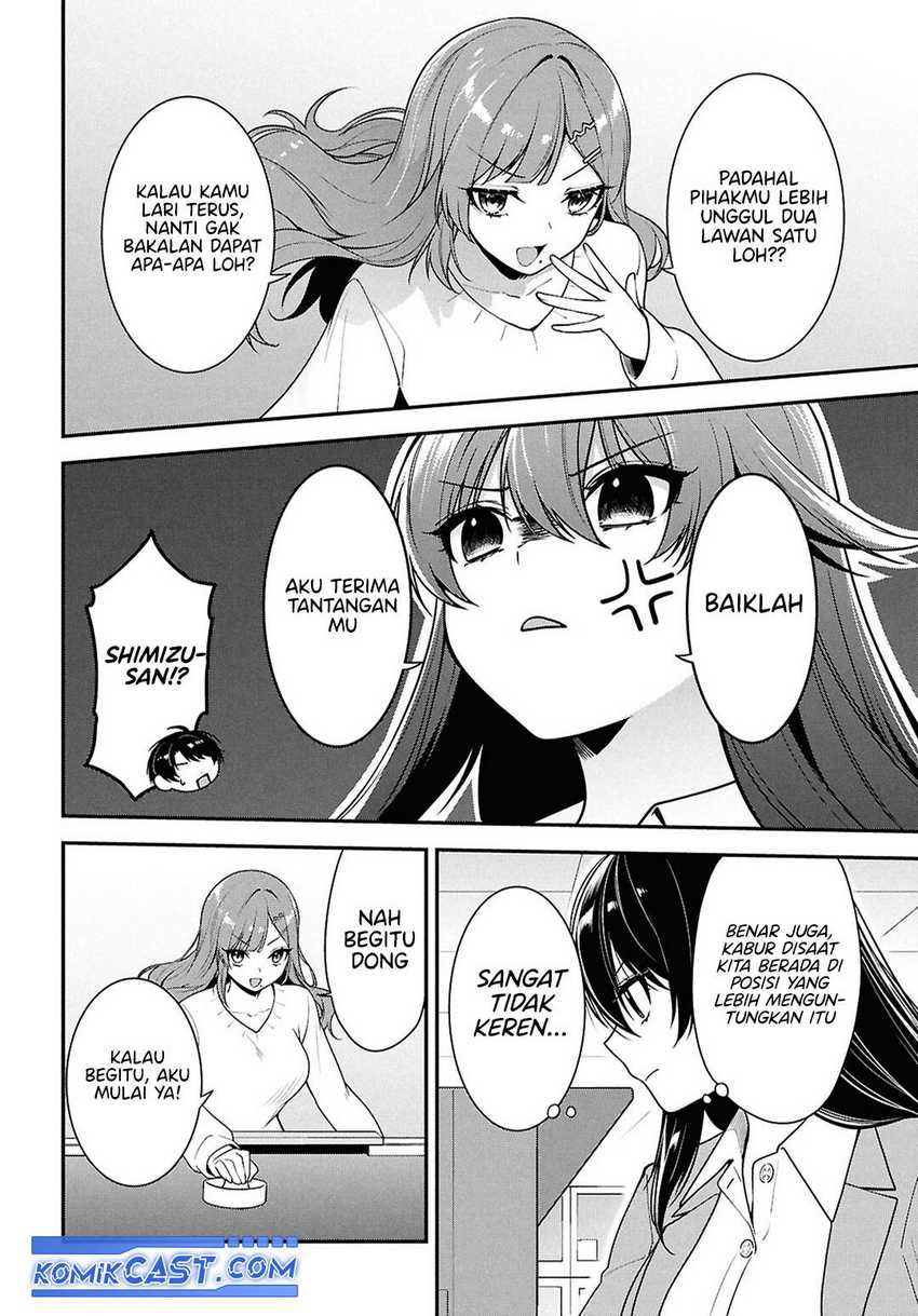 Tonari no Seki no Yankee Shimizu-san ga Kami o Kuroku Sometekita Chapter 7 Gambar 13