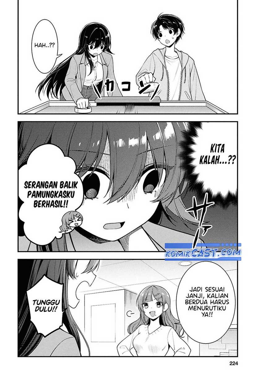 Tonari no Seki no Yankee Shimizu-san ga Kami o Kuroku Sometekita Chapter 7 Gambar 15