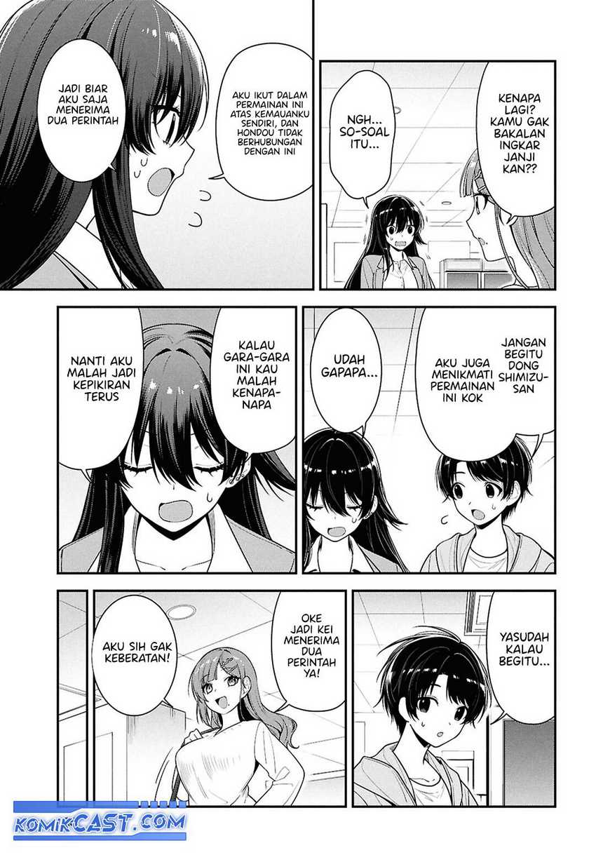 Tonari no Seki no Yankee Shimizu-san ga Kami o Kuroku Sometekita Chapter 7 Gambar 16