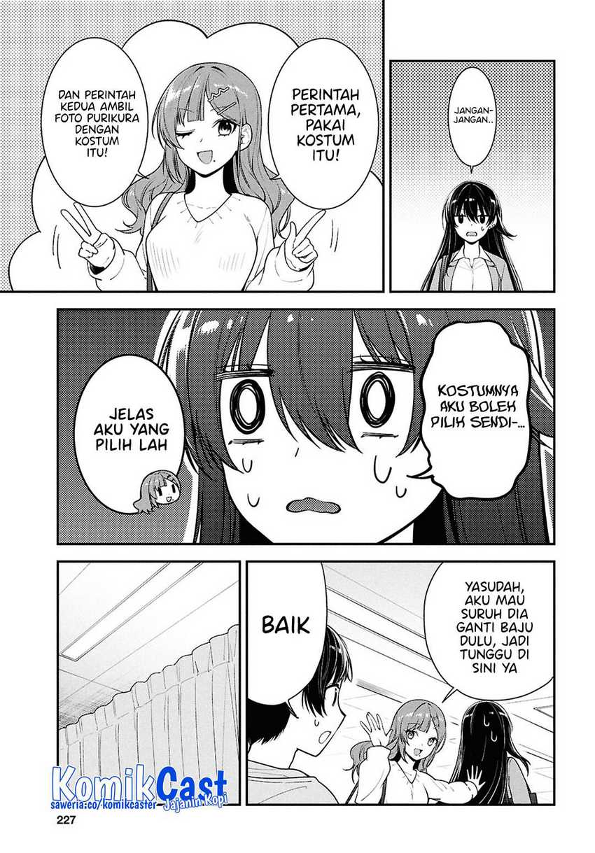 Tonari no Seki no Yankee Shimizu-san ga Kami o Kuroku Sometekita Chapter 7 Gambar 18