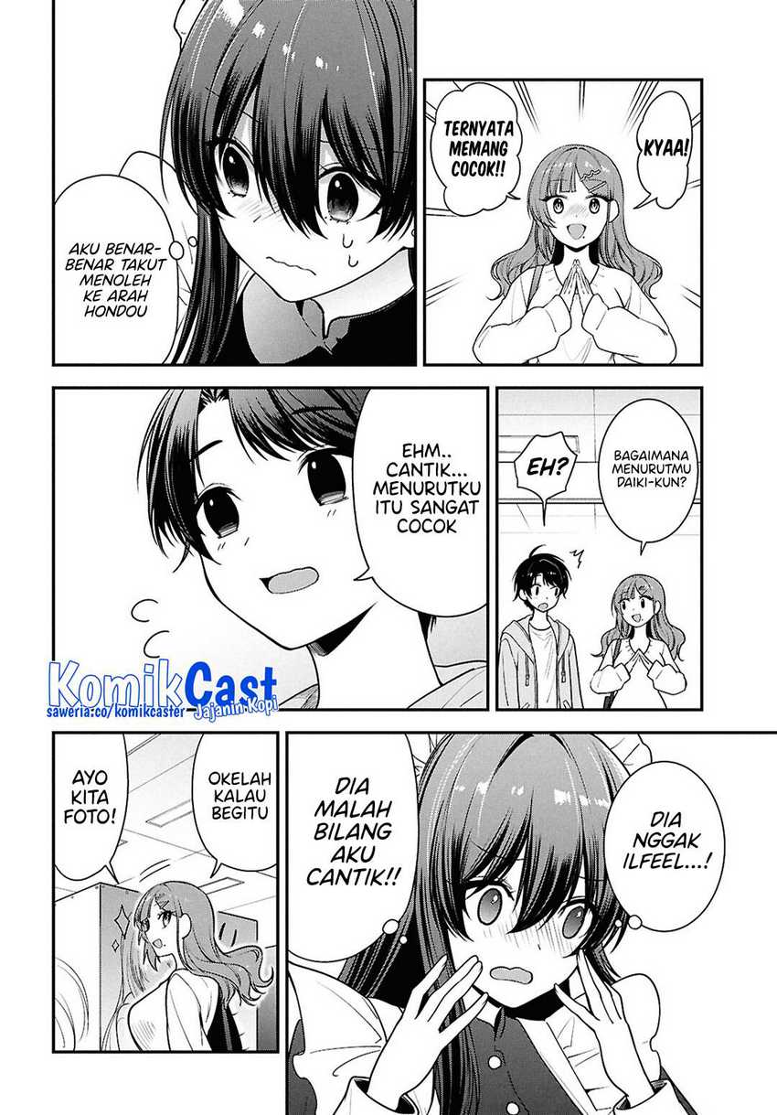 Tonari no Seki no Yankee Shimizu-san ga Kami o Kuroku Sometekita Chapter 7 Gambar 22