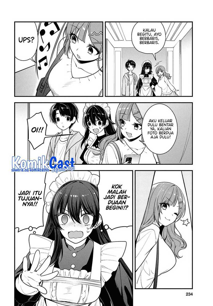 Tonari no Seki no Yankee Shimizu-san ga Kami o Kuroku Sometekita Chapter 7 Gambar 24