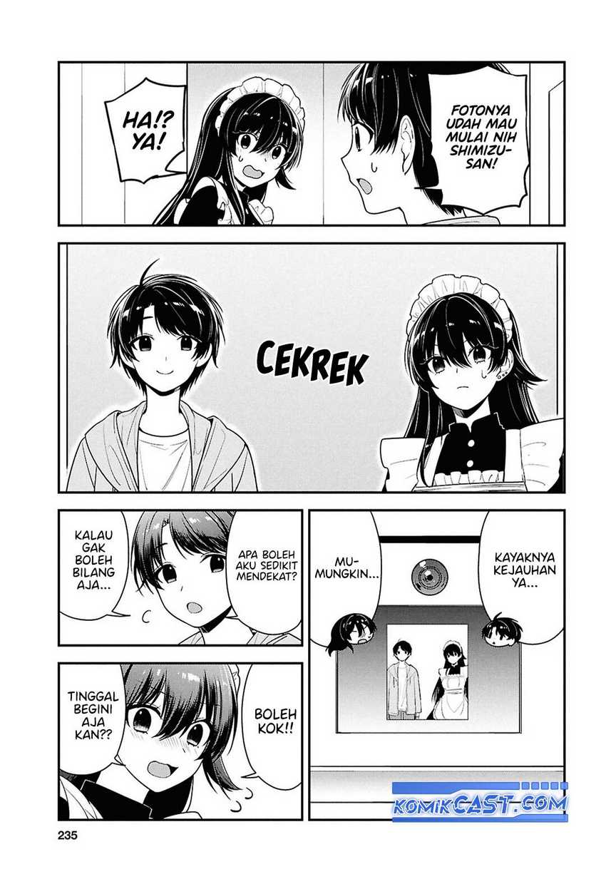 Tonari no Seki no Yankee Shimizu-san ga Kami o Kuroku Sometekita Chapter 7 Gambar 25