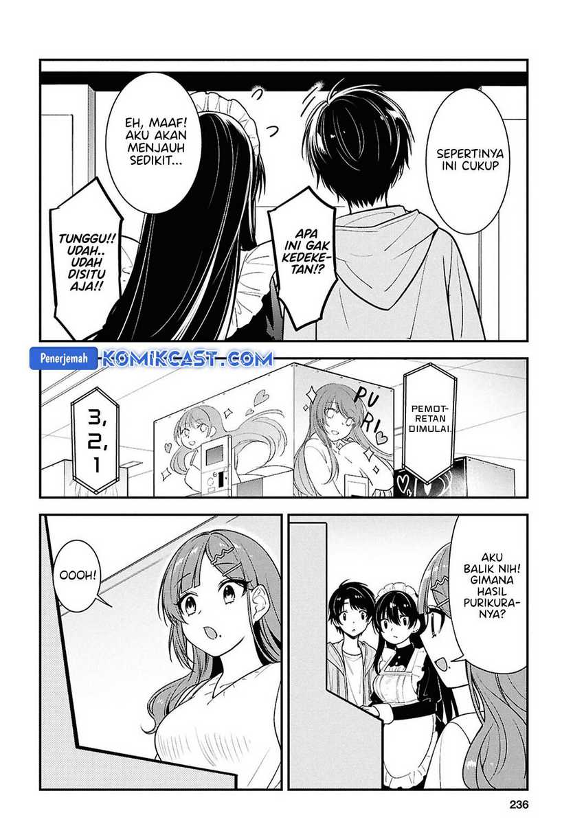 Tonari no Seki no Yankee Shimizu-san ga Kami o Kuroku Sometekita Chapter 7 Gambar 26