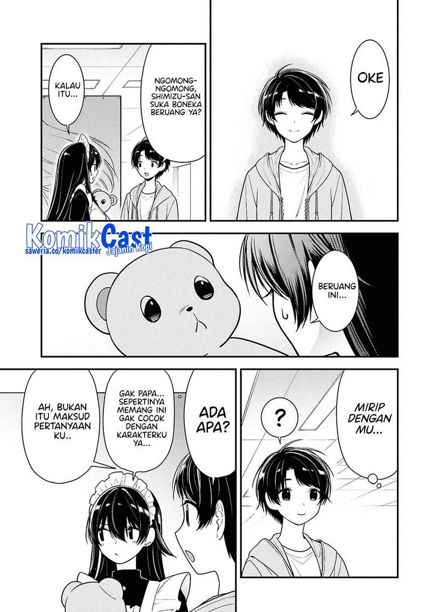 Tonari no Seki no Yankee Shimizu-san ga Kami o Kuroku Sometekita Chapter 7 Gambar 31