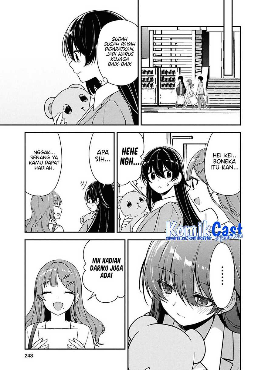 Tonari no Seki no Yankee Shimizu-san ga Kami o Kuroku Sometekita Chapter 7 Gambar 33