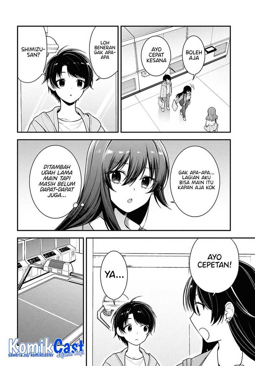 Tonari no Seki no Yankee Shimizu-san ga Kami o Kuroku Sometekita Chapter 7 Gambar 5