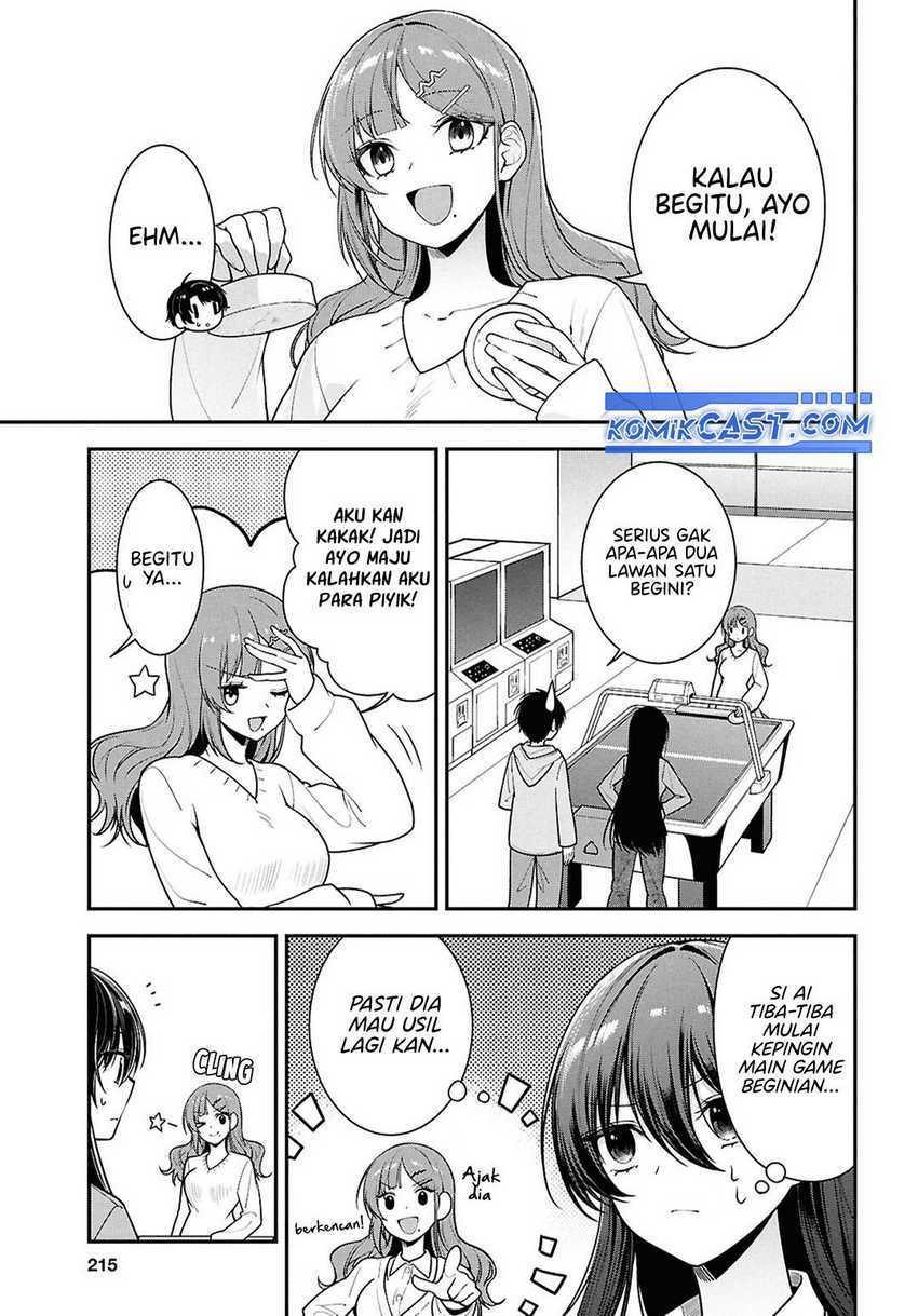 Tonari no Seki no Yankee Shimizu-san ga Kami o Kuroku Sometekita Chapter 7 Gambar 6