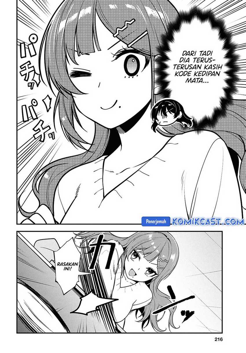 Tonari no Seki no Yankee Shimizu-san ga Kami o Kuroku Sometekita Chapter 7 Gambar 7