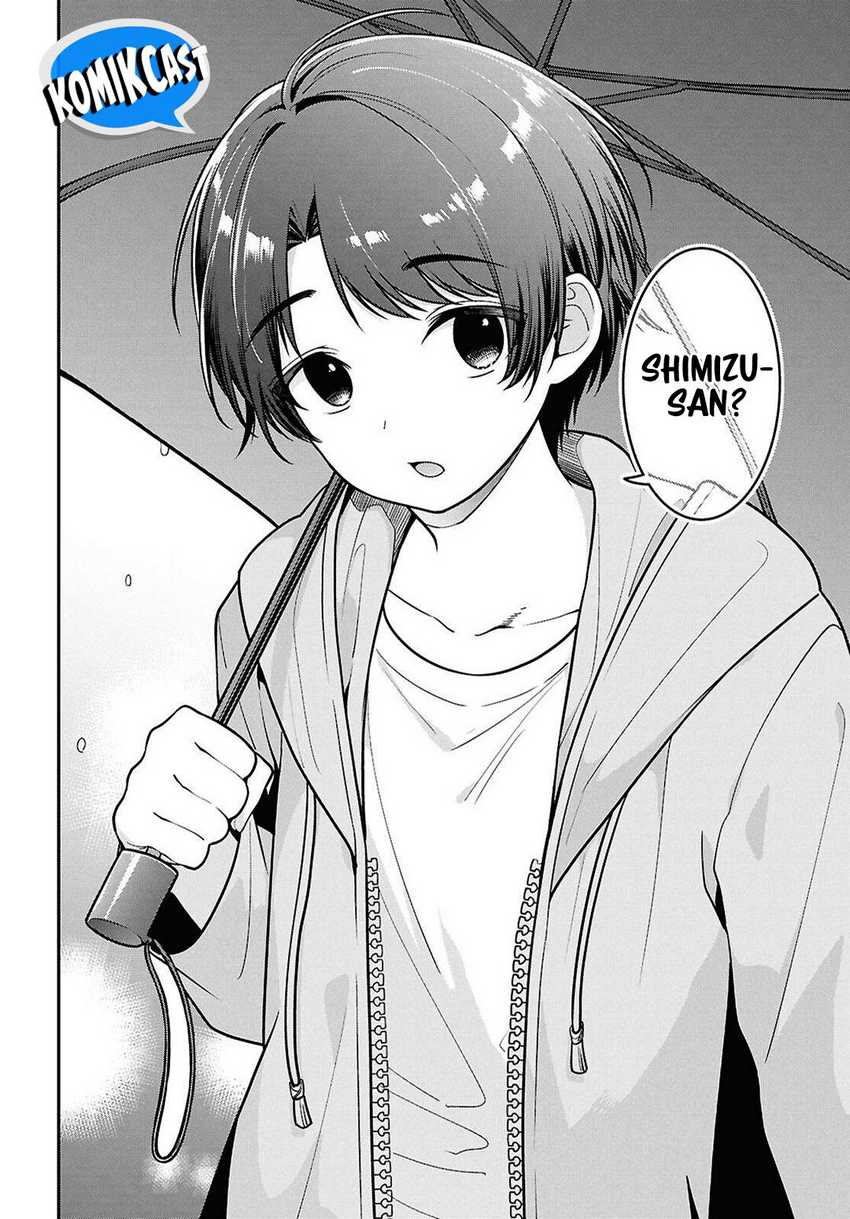 Tonari no Seki no Yankee Shimizu-san ga Kami o Kuroku Sometekita Chapter 8 Gambar 11