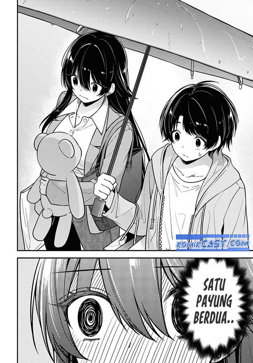 Tonari no Seki no Yankee Shimizu-san ga Kami o Kuroku Sometekita Chapter 8 Gambar 13