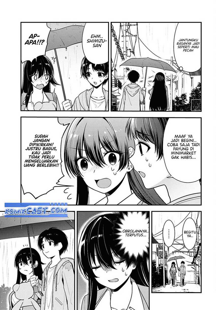 Tonari no Seki no Yankee Shimizu-san ga Kami o Kuroku Sometekita Chapter 8 Gambar 14