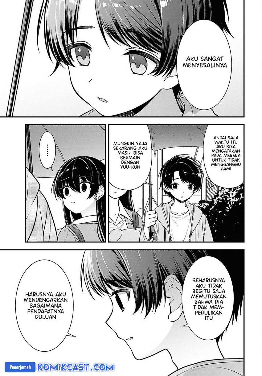 Tonari no Seki no Yankee Shimizu-san ga Kami o Kuroku Sometekita Chapter 8 Gambar 20