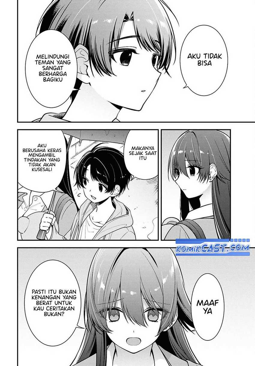 Tonari no Seki no Yankee Shimizu-san ga Kami o Kuroku Sometekita Chapter 8 Gambar 21