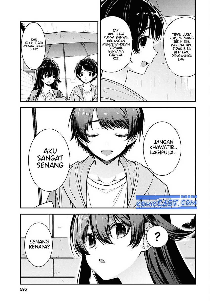 Tonari no Seki no Yankee Shimizu-san ga Kami o Kuroku Sometekita Chapter 8 Gambar 22