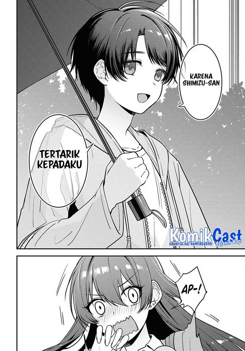 Tonari no Seki no Yankee Shimizu-san ga Kami o Kuroku Sometekita Chapter 8 Gambar 23