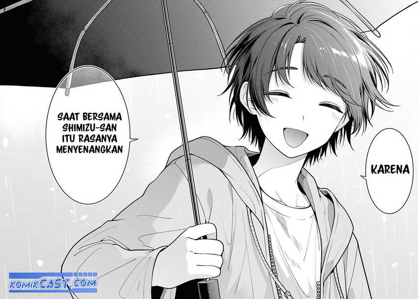 Tonari no Seki no Yankee Shimizu-san ga Kami o Kuroku Sometekita Chapter 8 Gambar 25