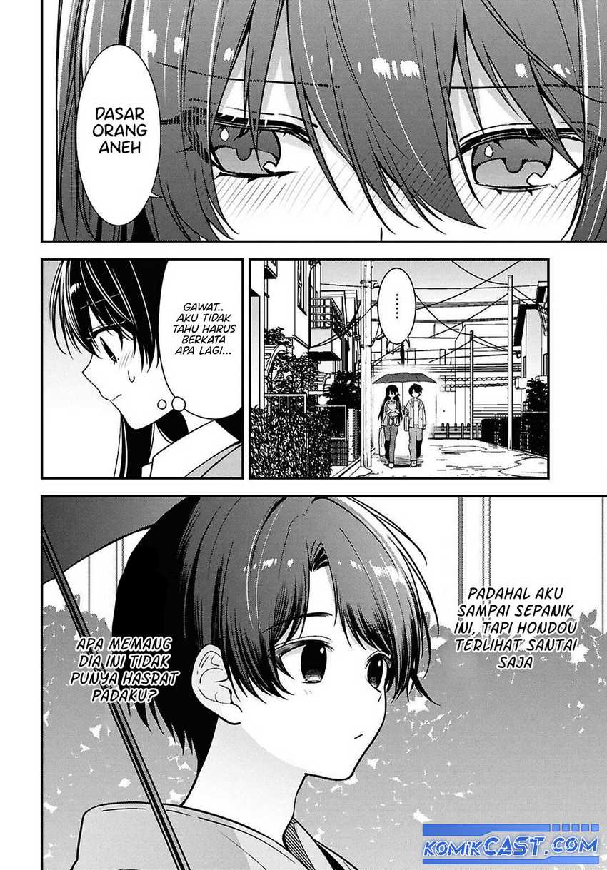 Tonari no Seki no Yankee Shimizu-san ga Kami o Kuroku Sometekita Chapter 8 Gambar 28