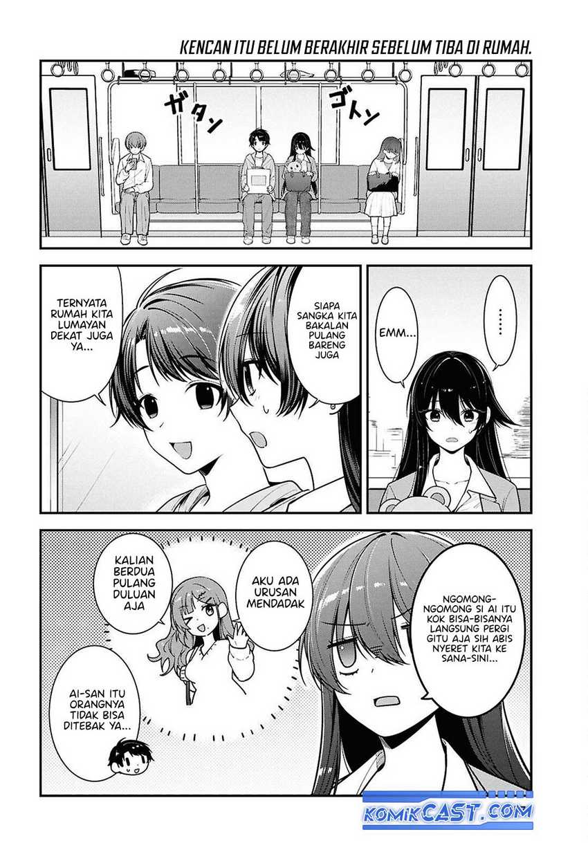 Tonari no Seki no Yankee Shimizu-san ga Kami o Kuroku Sometekita Chapter 8 Gambar 3