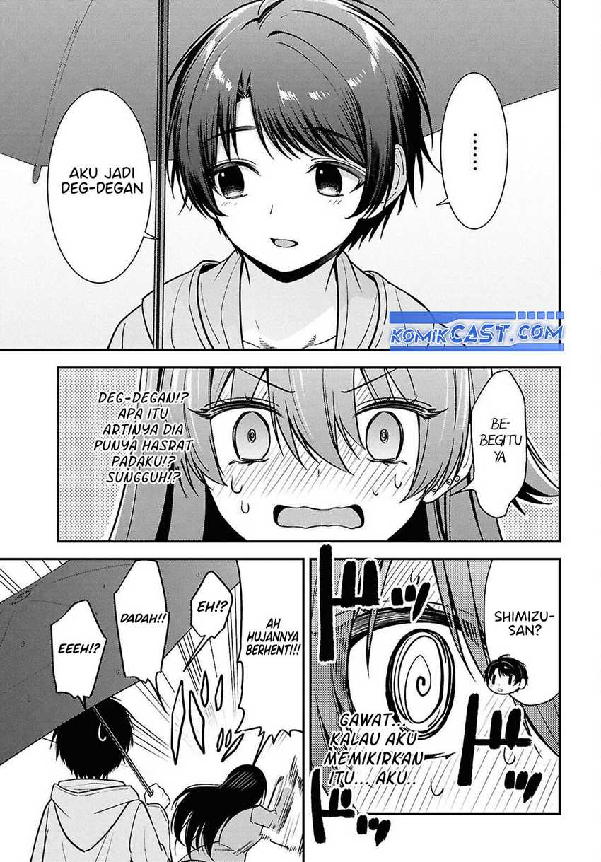 Tonari no Seki no Yankee Shimizu-san ga Kami o Kuroku Sometekita Chapter 8 Gambar 31