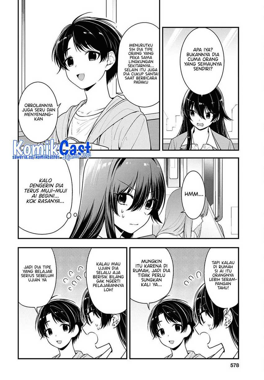 Tonari no Seki no Yankee Shimizu-san ga Kami o Kuroku Sometekita Chapter 8 Gambar 5