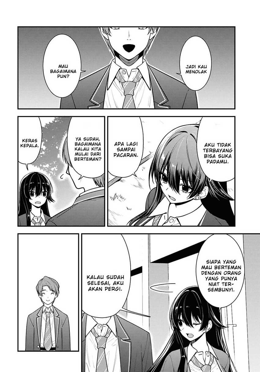 Tonari no Seki no Yankee Shimizu-san ga Kami o Kuroku Sometekita Chapter 9 Gambar 14