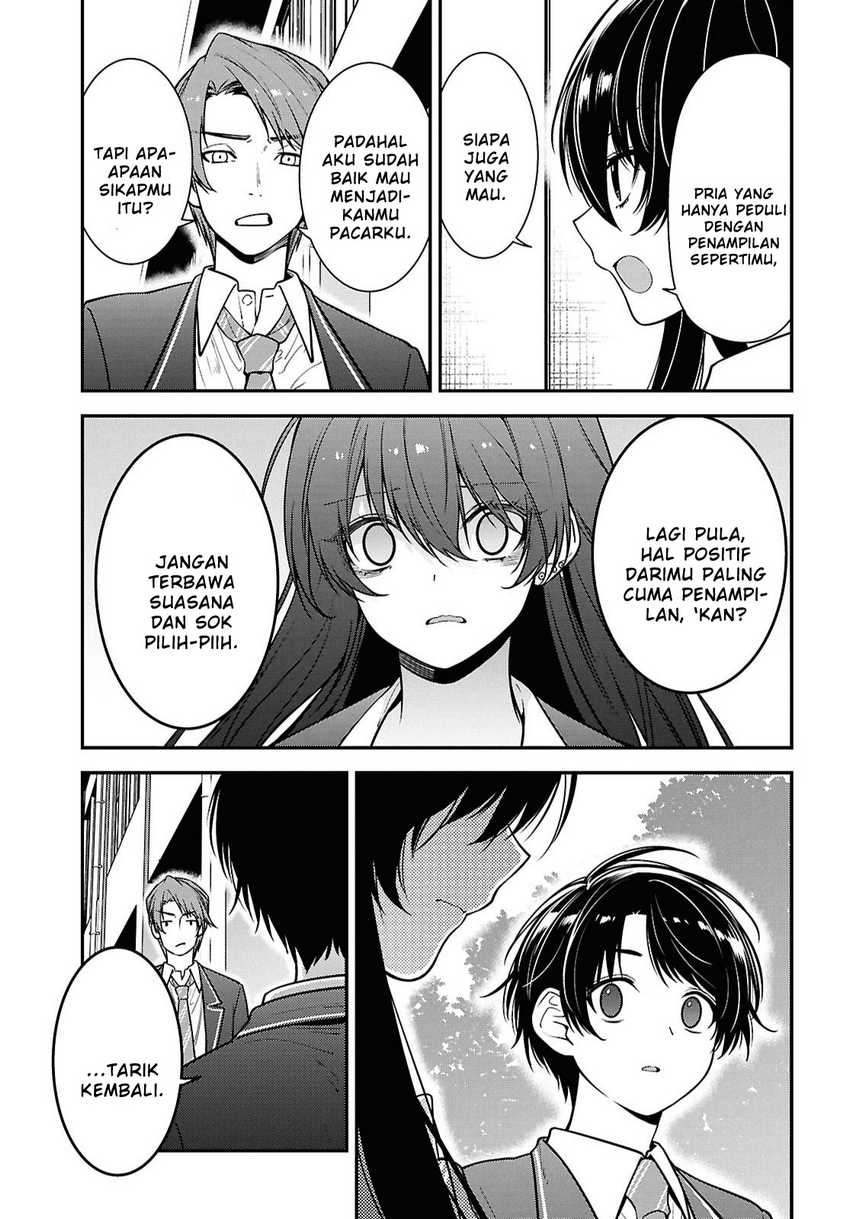 Tonari no Seki no Yankee Shimizu-san ga Kami o Kuroku Sometekita Chapter 9 Gambar 20