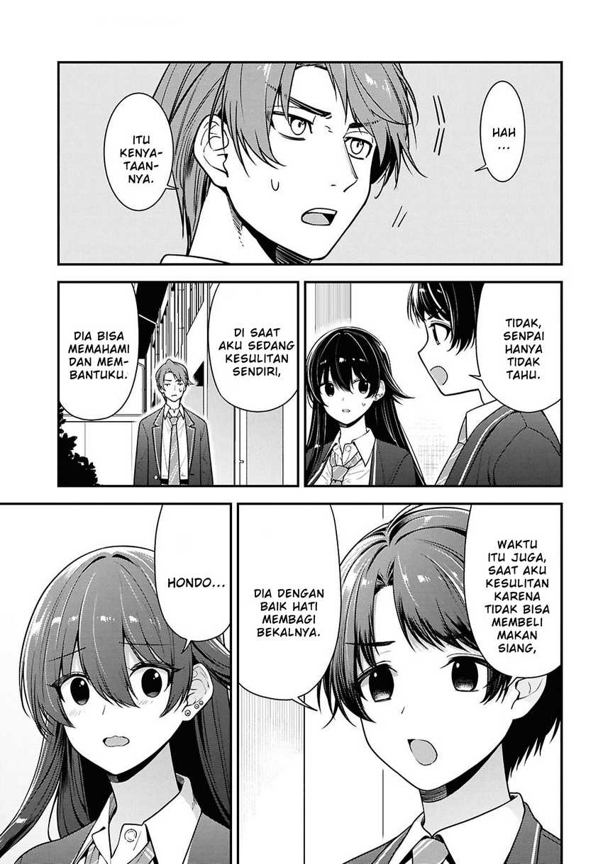 Tonari no Seki no Yankee Shimizu-san ga Kami o Kuroku Sometekita Chapter 9 Gambar 22