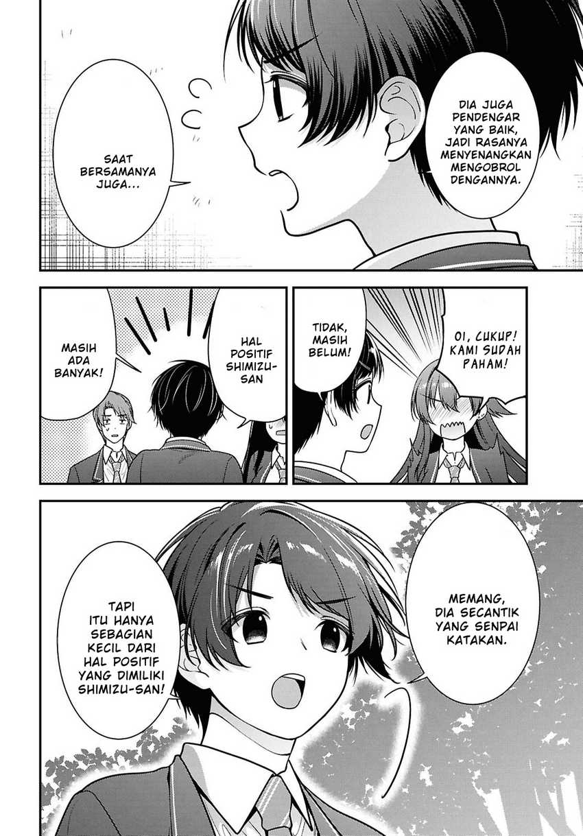 Tonari no Seki no Yankee Shimizu-san ga Kami o Kuroku Sometekita Chapter 9 Gambar 23
