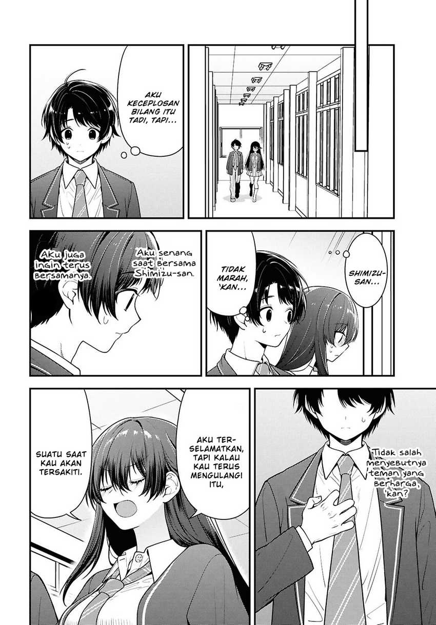 Tonari no Seki no Yankee Shimizu-san ga Kami o Kuroku Sometekita Chapter 9 Gambar 28