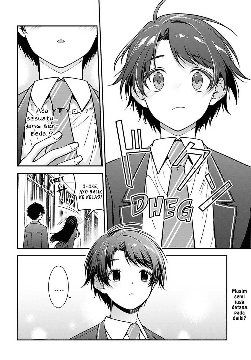 Tonari no Seki no Yankee Shimizu-san ga Kami o Kuroku Sometekita Chapter 9 Gambar 33