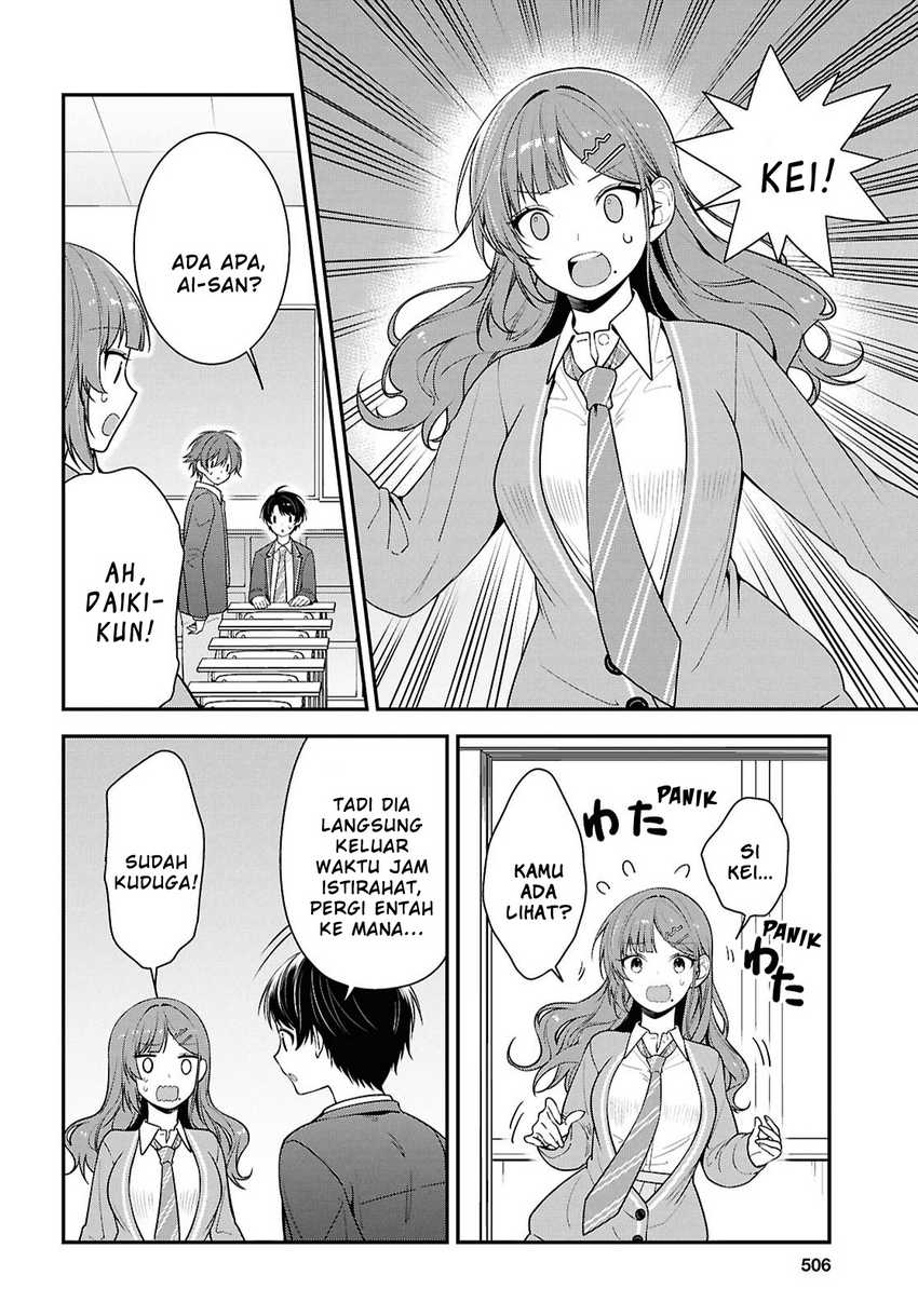 Tonari no Seki no Yankee Shimizu-san ga Kami o Kuroku Sometekita Chapter 9 Gambar 8
