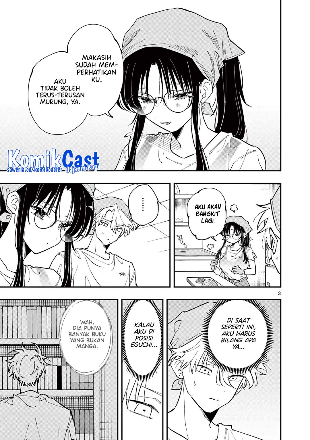 Tonari no Seki no Yatsu ga Souiu Me de Mitekuru Chapter 55 Gambar 3