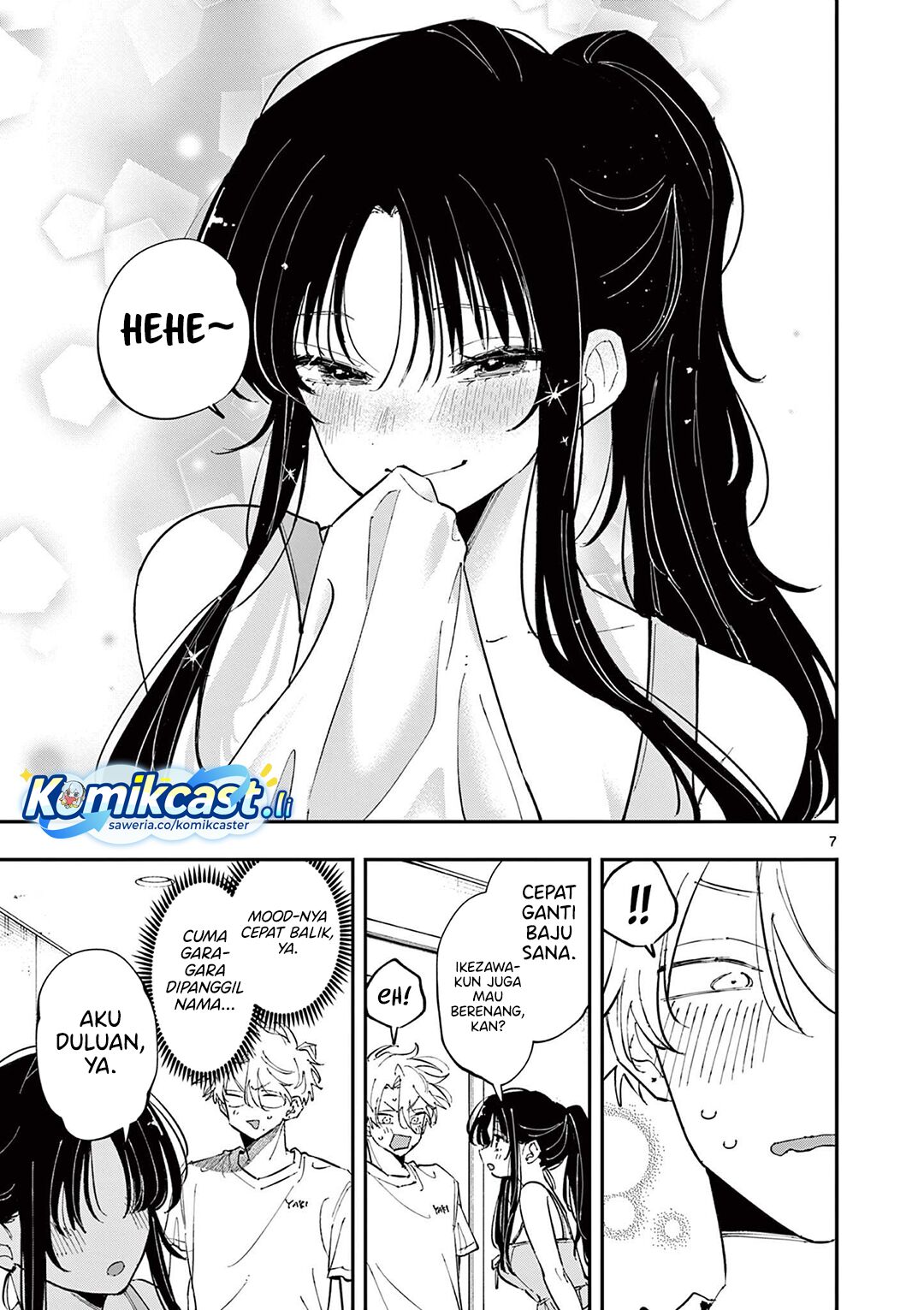 Tonari no Seki no Yatsu ga Souiu Me de Mitekuru Chapter 67 Gambar 7