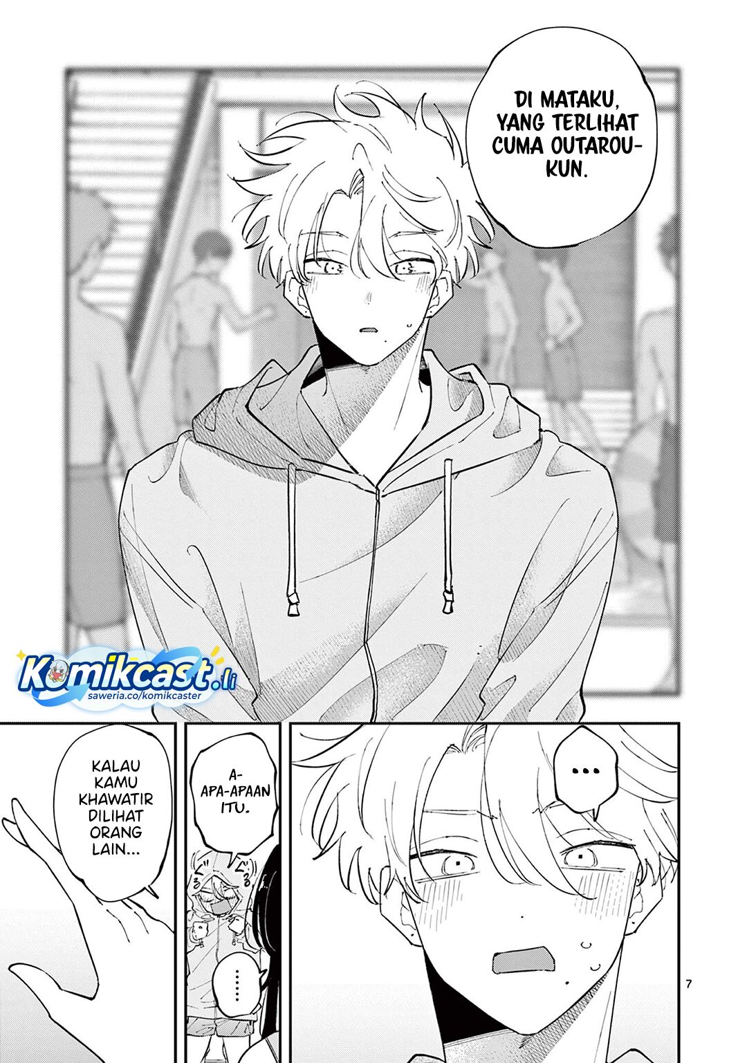 Tonari no Seki no Yatsu ga Souiu Me de Mitekuru Chapter 68 Gambar 7