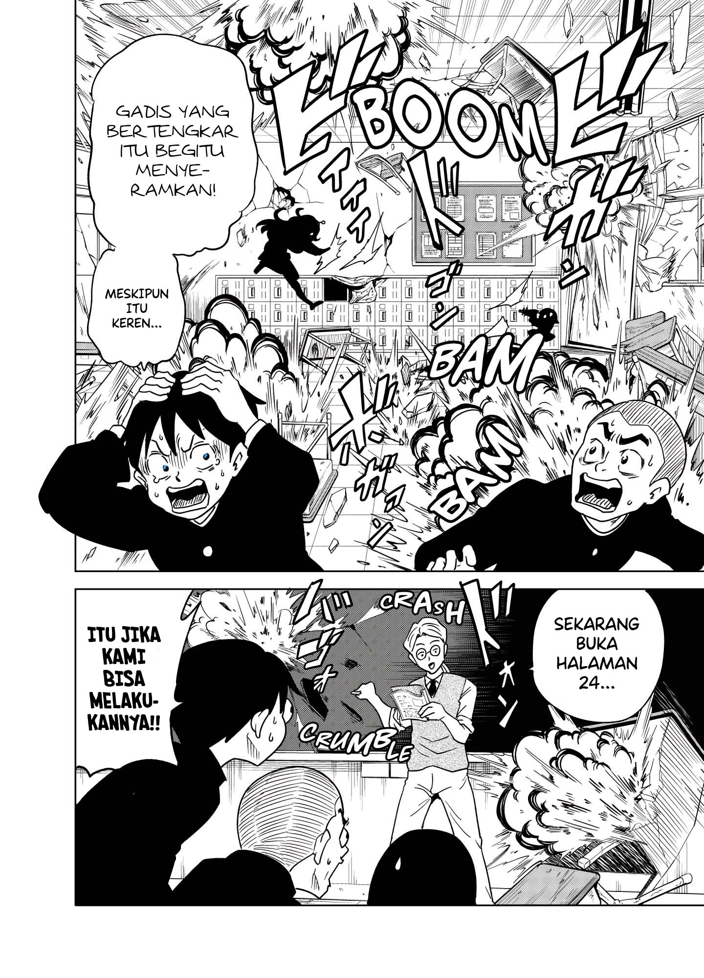 Tonari no Uchuubito ga Kowai Chapter 33 Gambar 4