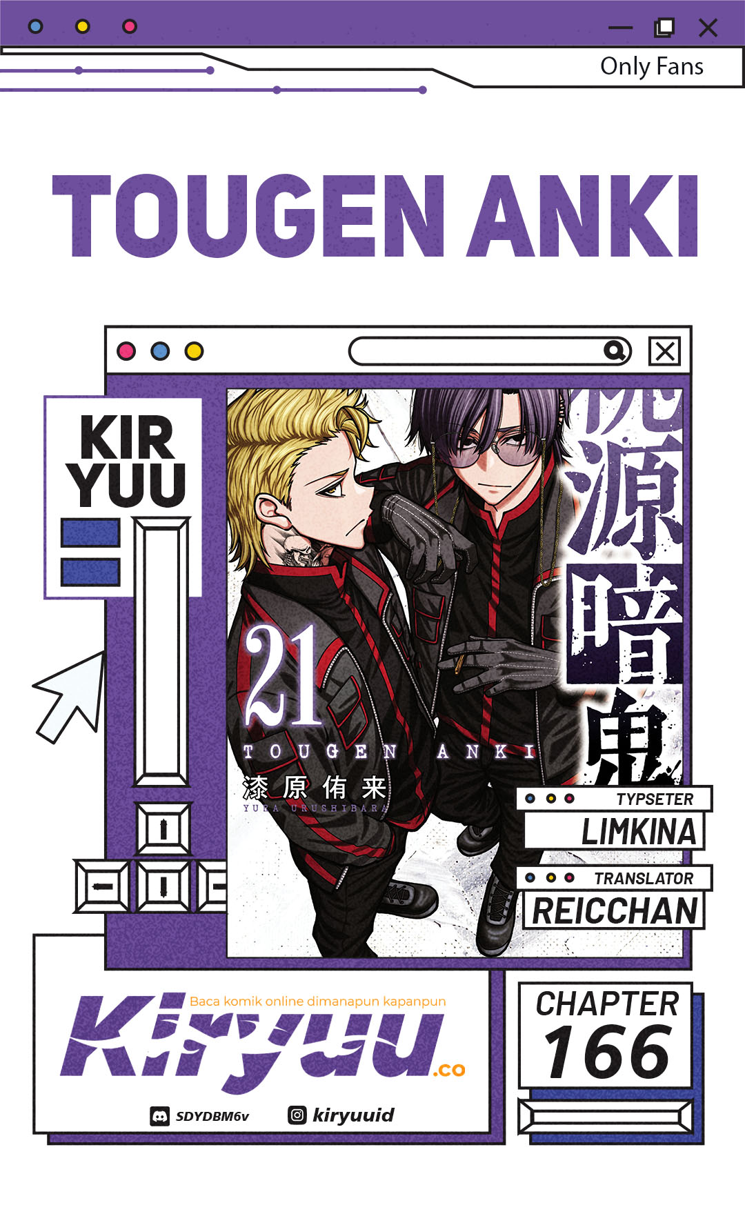 Baca Komik Tougen Anki Chapter 166 Gambar 1