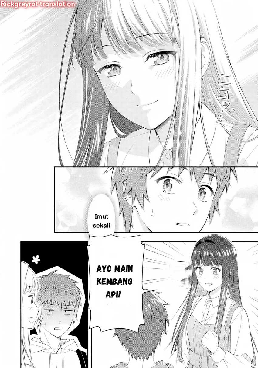 Toumei na Yoru ni Kakeru-kun to, Me ni Mienai Koi wo Shita. Chapter 3 Gambar 38