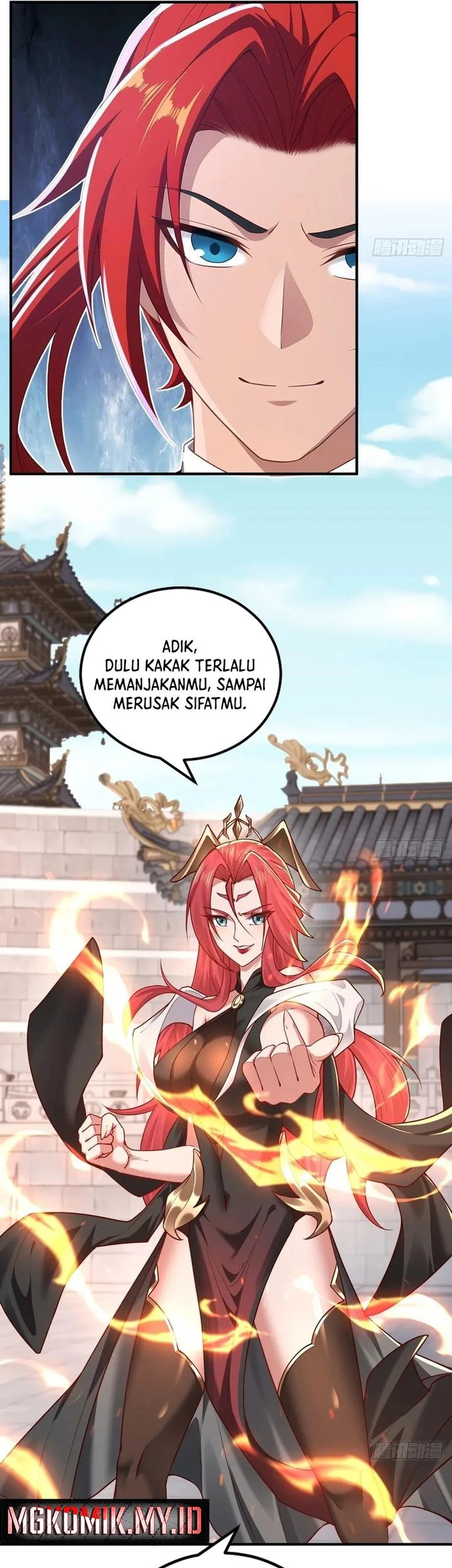 Traveling through time and space to become an unlucky NPC: I have a wife to protect me Chapter 114 Gambar 25