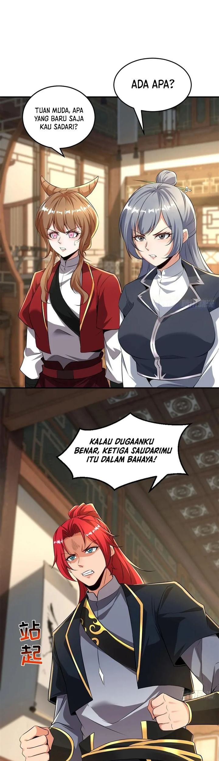 Traveling through time and space to become an unlucky NPC: I have a wife to protect me Chapter 125 Gambar 17