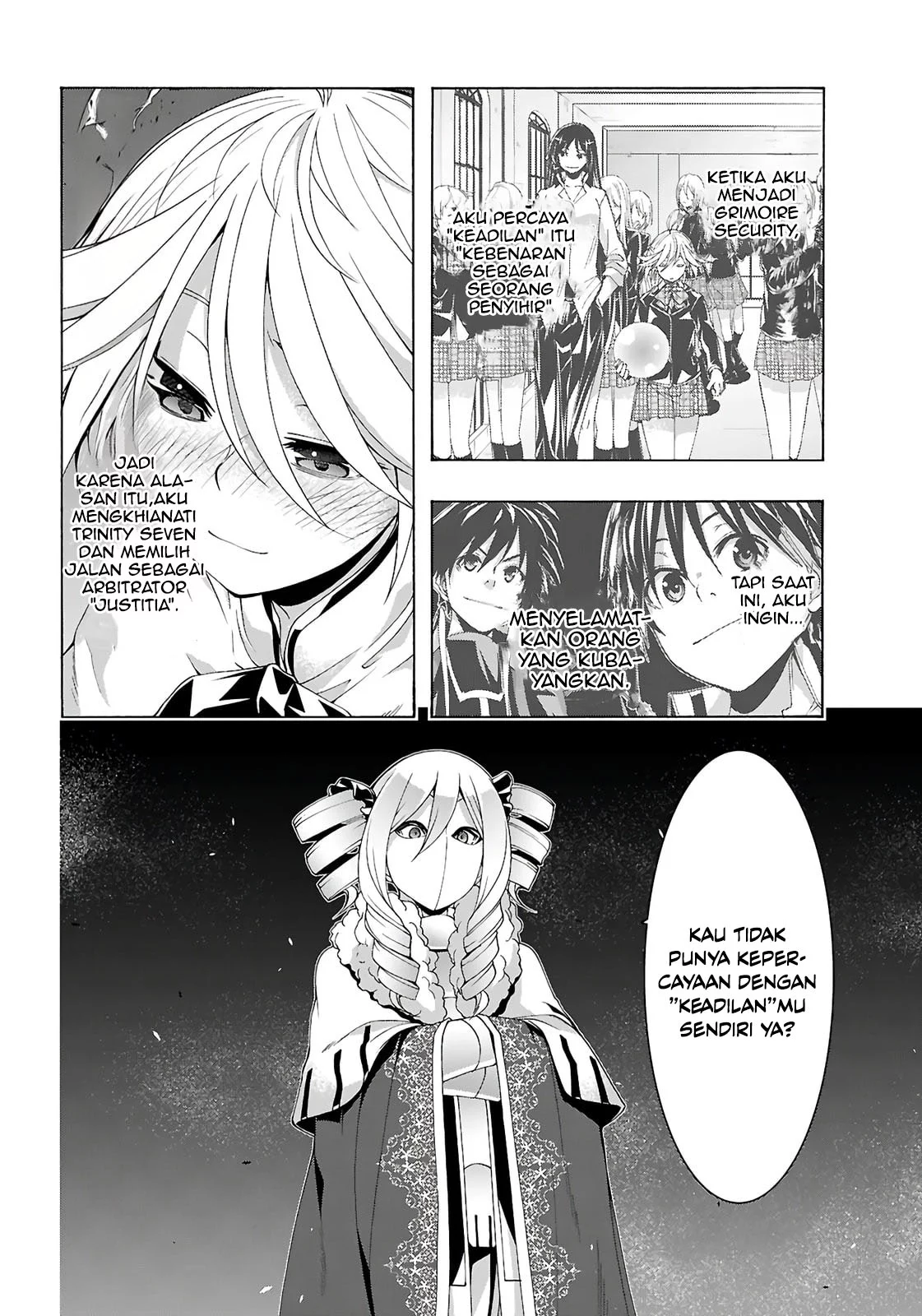 Trinity Seven Chapter 157 Gambar 13